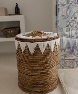 Cesto Macramé L